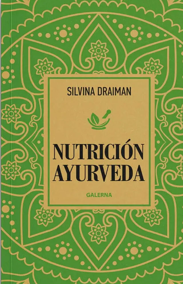 Tapa del libro Nutrición Ayurveda, de Silvina Draiman